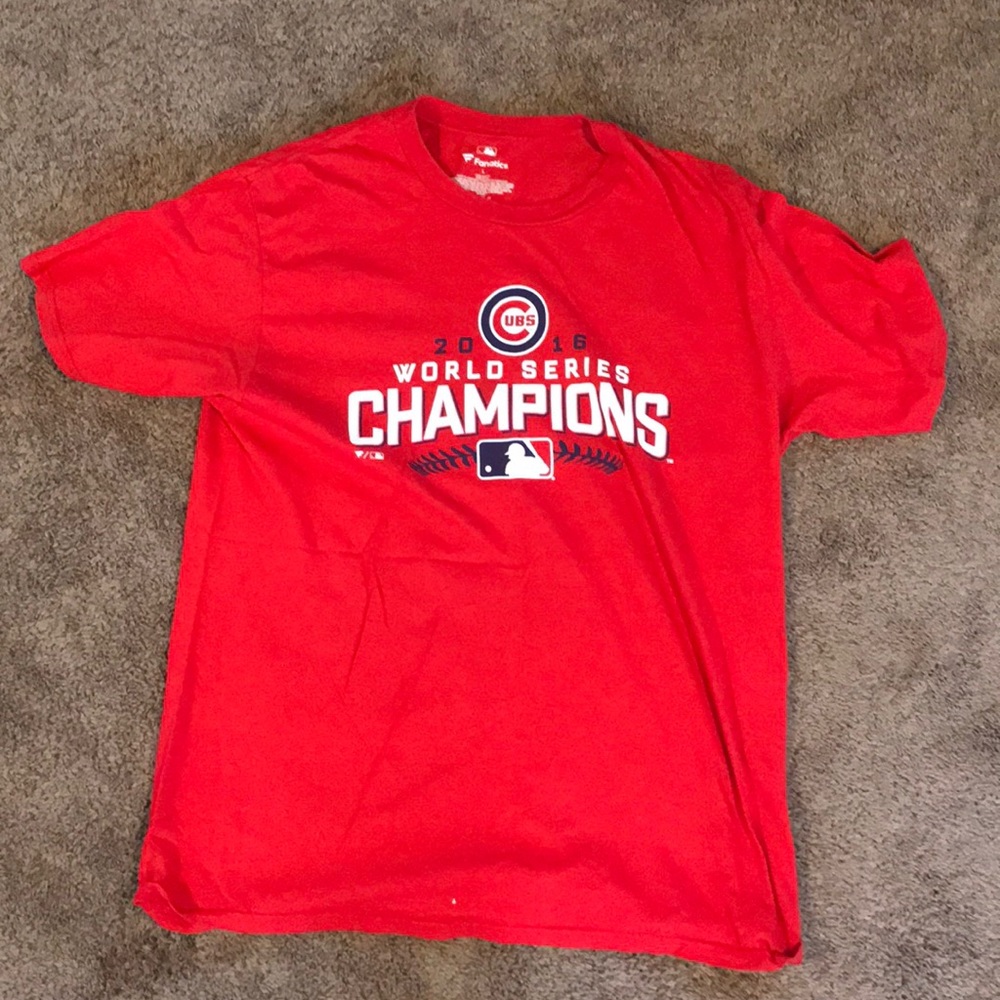 A Cubs 2016 World Championship Shirt